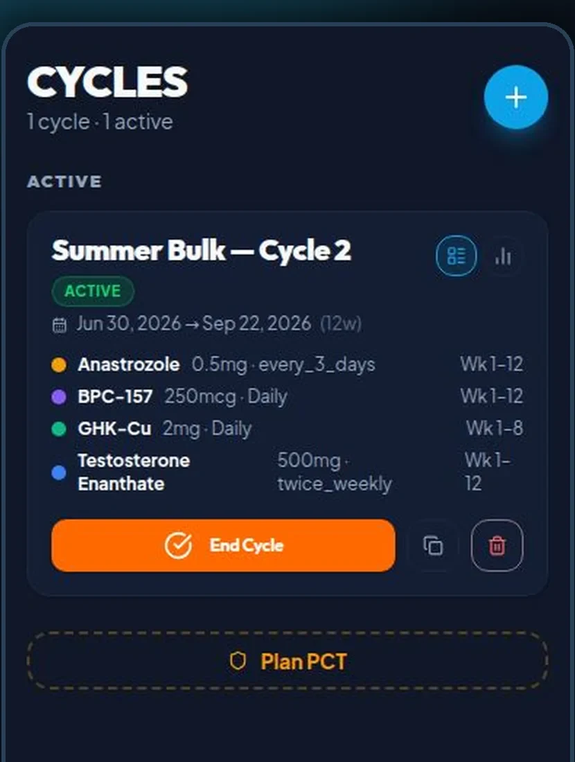 Genuine sample protocol tracking UI